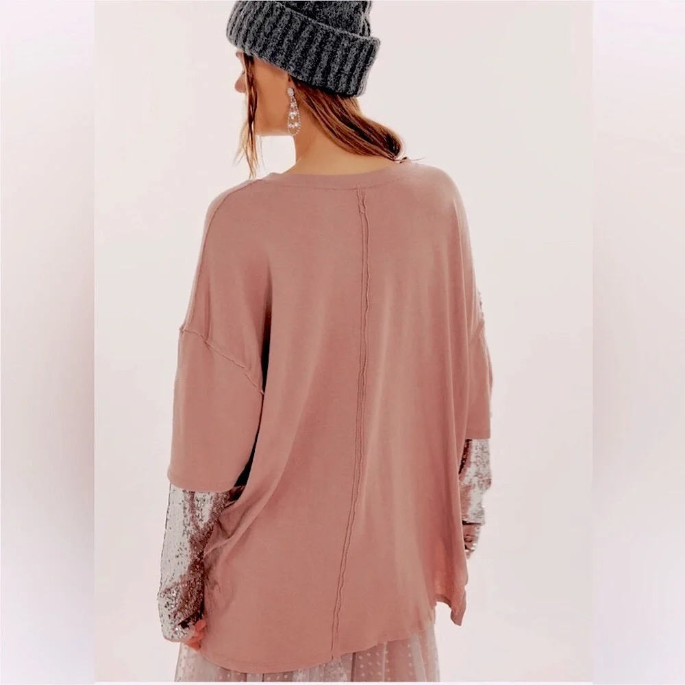 NWOT Free People: Nellie Sequin Twofer